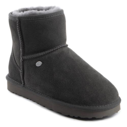 Ladies Mini Classic Sheepskin Boots Granite